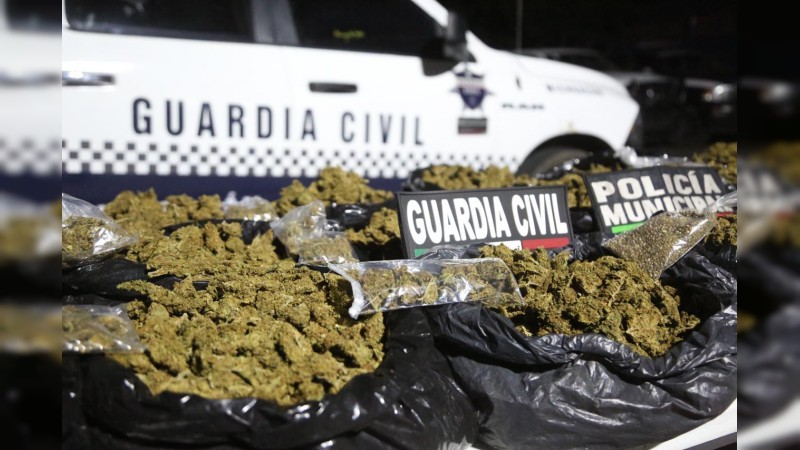 Jacona Decomisan 20 Kilos De Mariguana Y Dosis De Crystal La Balanza