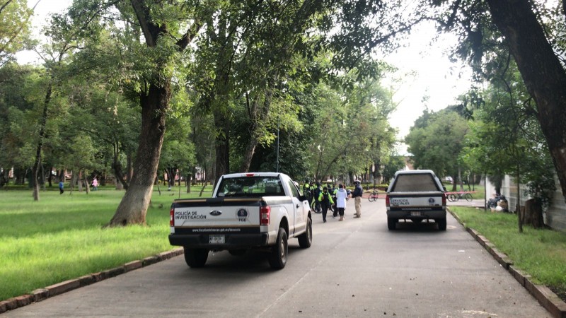 Encuentran muerto a supuesto indigente, en el Bosque Cuauhtémoc 