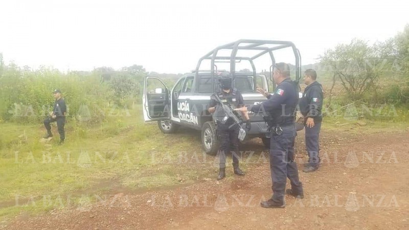 Abandonan cadáver en banco de arena, de Jacona 