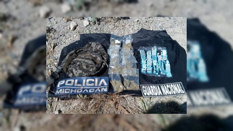 En La Piedad, SSP y GN detienen a uno en posesión de 60 'grapas'