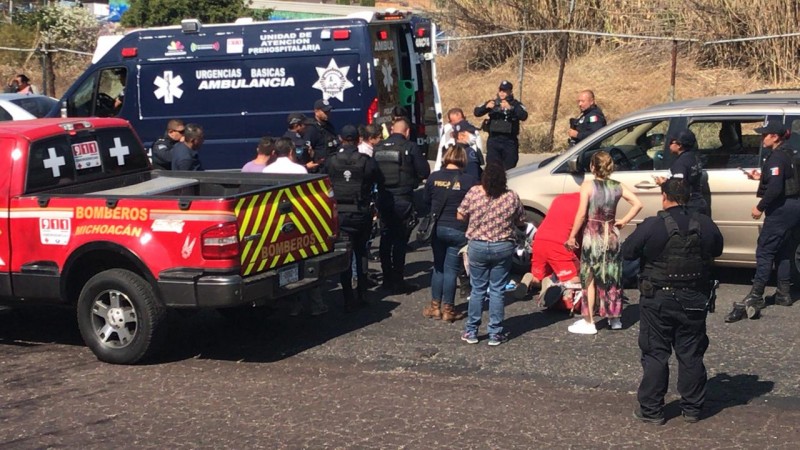 Ejecutan al conductor de una camioneta, al Sur de Morelia 