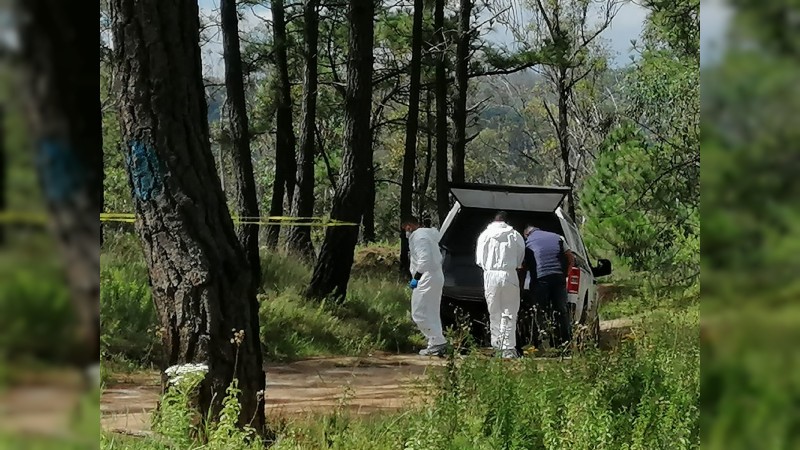 Tiran cadáver de hombre maniatado y baleado, a orillas de presa Cointzio 