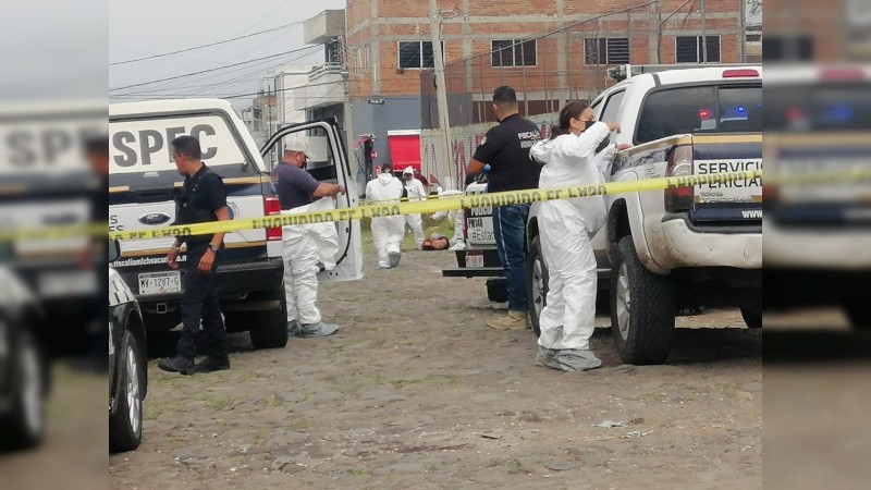 Amanece Morelia con un cuerpo tirado en la Isaac Arriaga