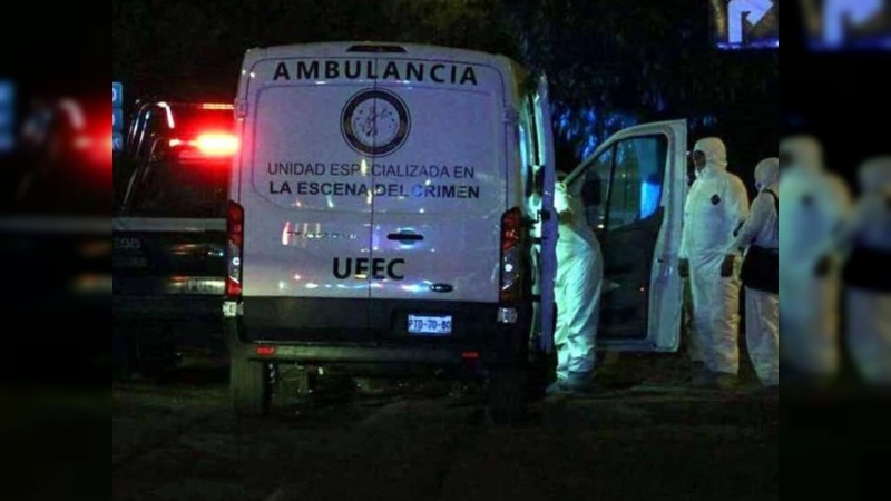 Asesinan a hombre a tiros, en Morelia 