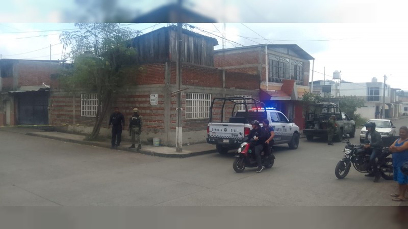 Comando irrumpe en casa de Uruapan y mata al morador 