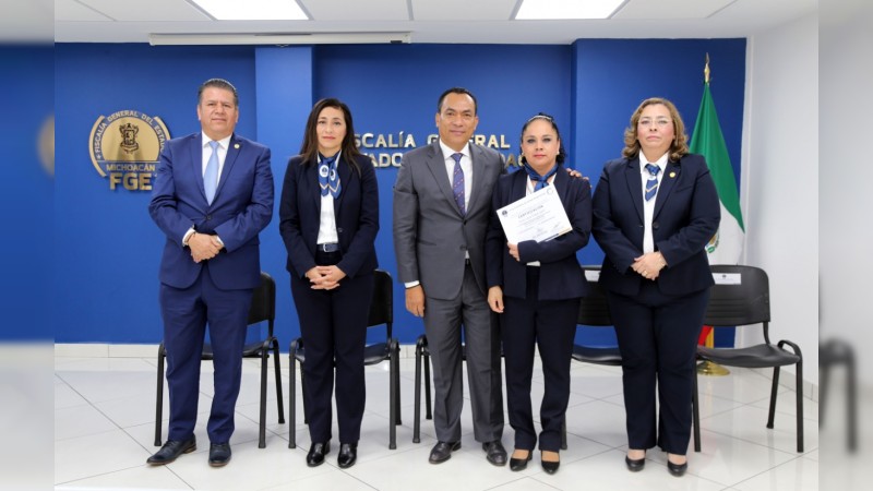 Certifica FGE, a facilitadores en materia de Mecanismos Alternativos en Materia Penal