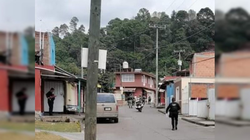 Matan a hombre cuando pintaba la fachada de una casa, en Uruapan 