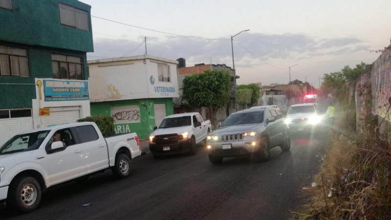 Investiga FGE agresión a tiros contra agentes, en Morelia 