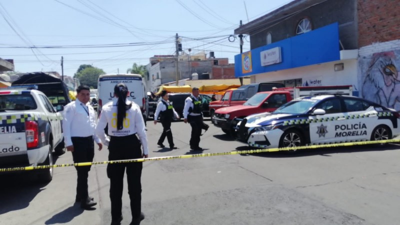 Ejecutan a hombre, en tianguis de Morelia