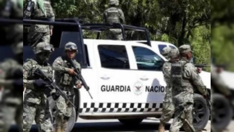 Se enfrentan delincuentes contra la GN, en Uruapan; hay un detenido 