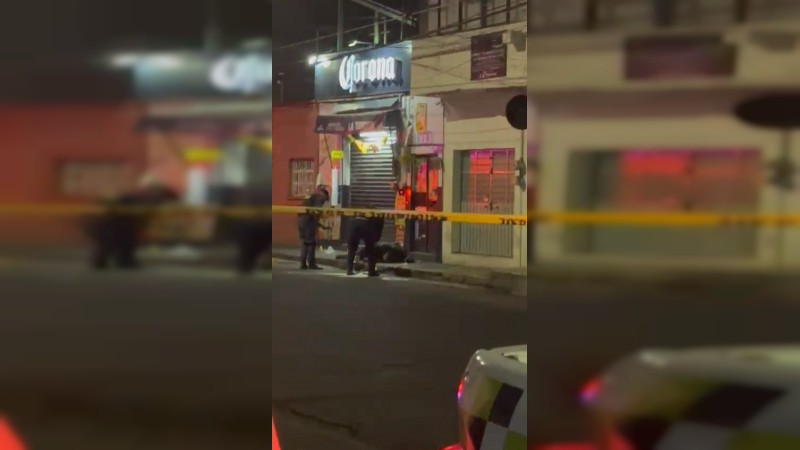 Morelia: asesinan a hombre afuera de depósito de cerveza 