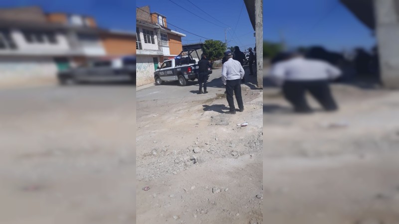 Matan a hombre a balazos al Sur de Morelia 