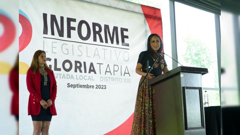 A demostrar que trabajar juntos supera las diferencias: Gloria Tapia