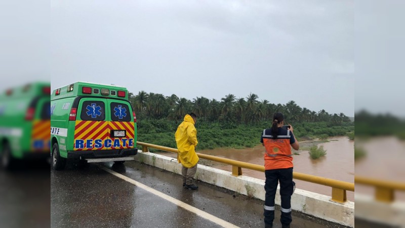 Huracán “Lidia” provocará lluvias intensas en la Costa; PC estatal en alerta