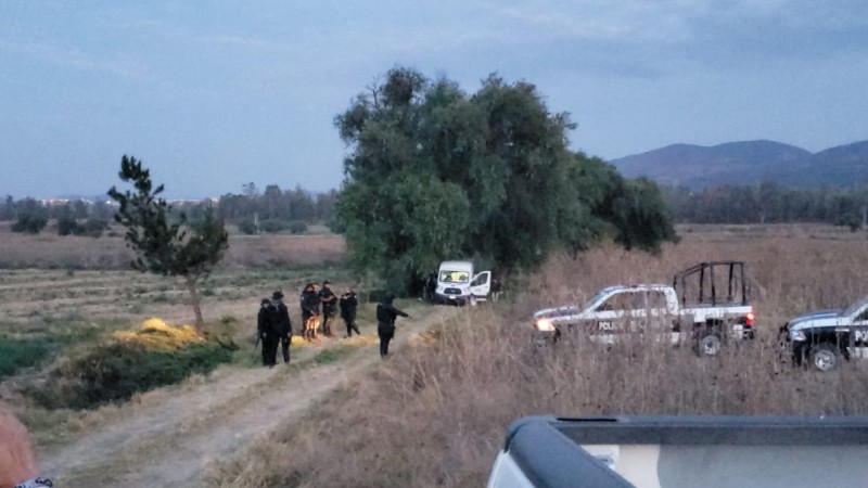 Tiran cadáver semicalcinado y baleado, en Morelia 