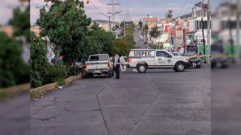 Ejecutan a motociclista, en Morelia