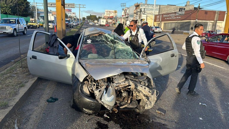 Saldo de 9 lesionados deja un choque en la salida a Salamanca