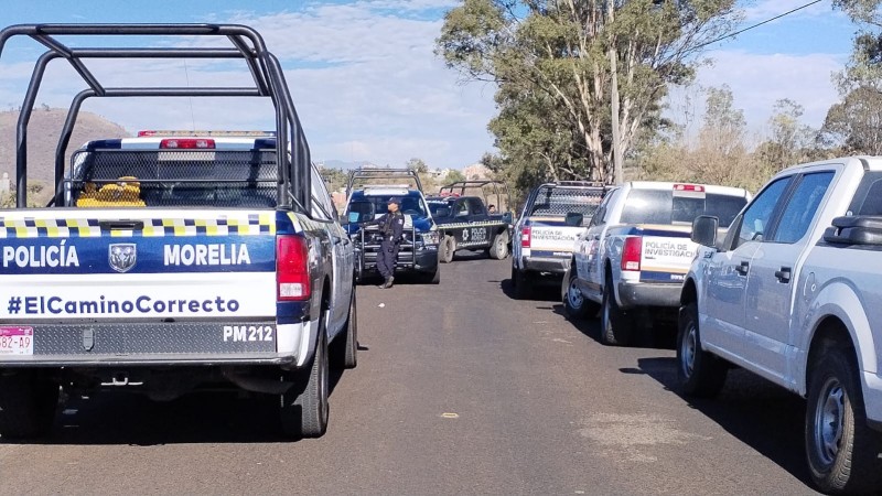 Dejan cuerpo en el camino a La Concha, al poniente de Morelia