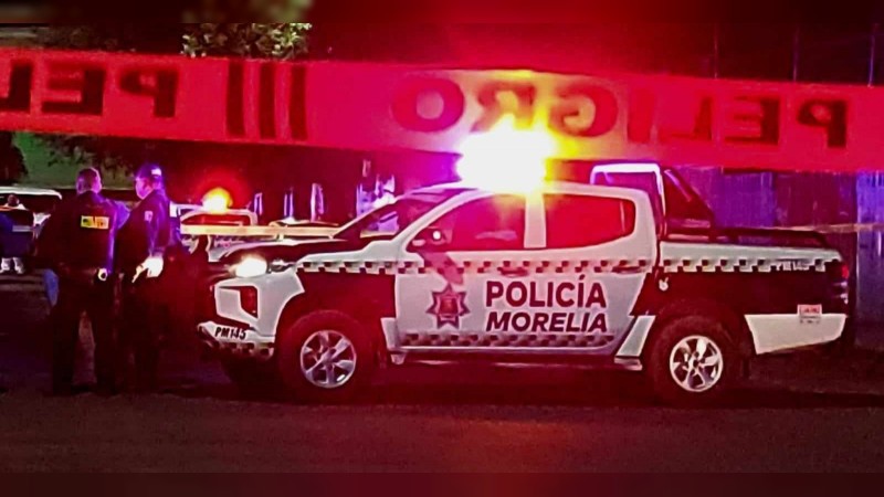 Morelia: balean a hombre, en Villas del Pedregal 