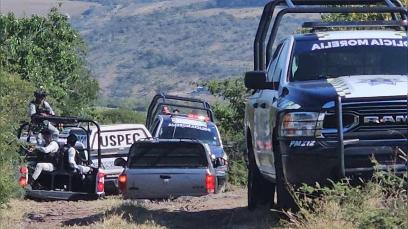 Encuentran el cuerpo de un hombre en tenencia de Morelia