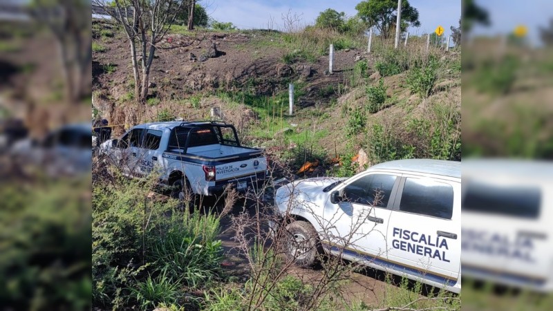 Hallan restos de 2 personas dentro de costales, en Zamora 