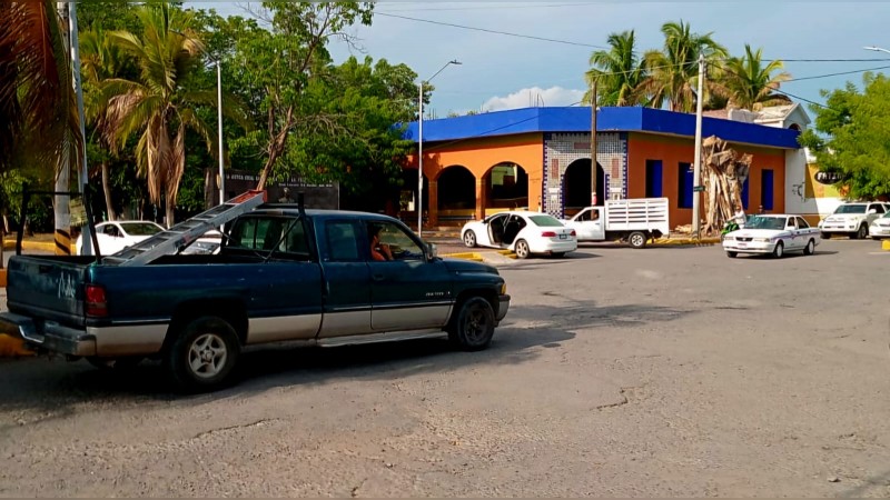 Tarde violenta, en Apatzingán  