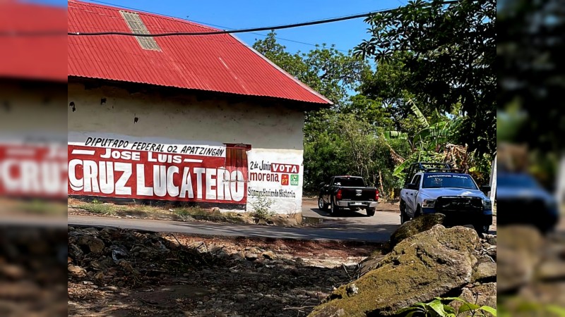 Tarde violenta, en Apatzingán  