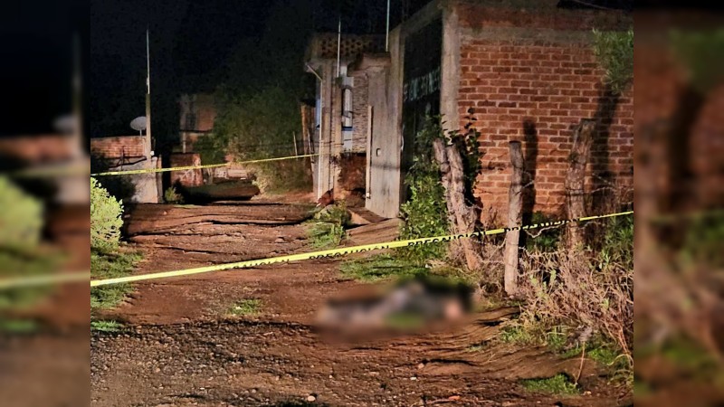 Asesinan a un hombre en Tangamandapio, estaba esposado