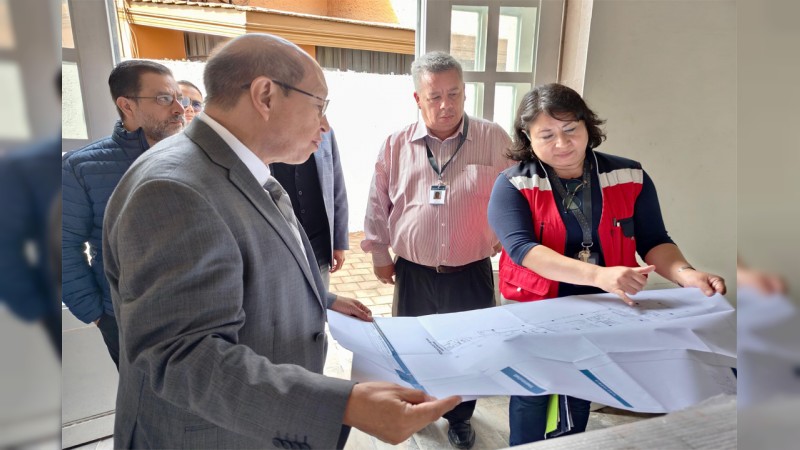 Supervisa presidente del PJM proyecto de nueva sede en Jiquilpan