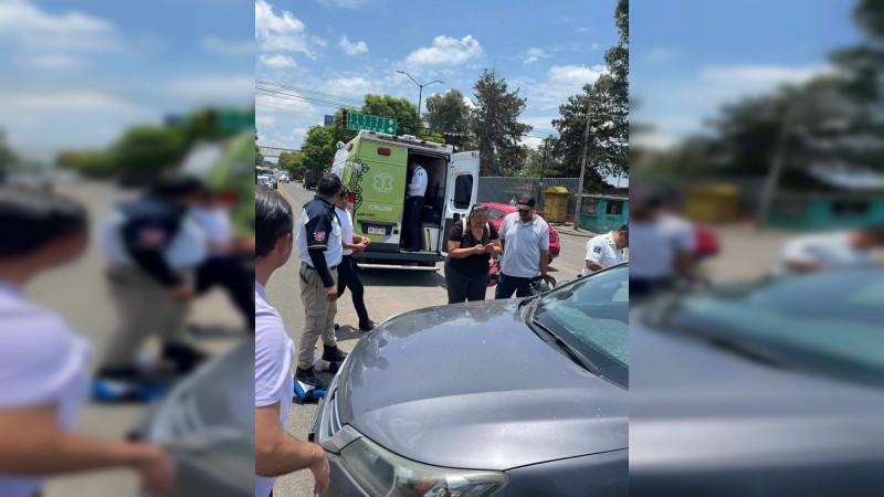 Perece motociclista que sufrió accidente, en Morelia 