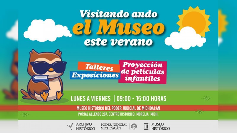 A disfrutar un verano en el Museo Histórico Judicial