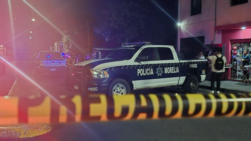 Morelia: grupo armado balea a 3 hombres, uno murió 