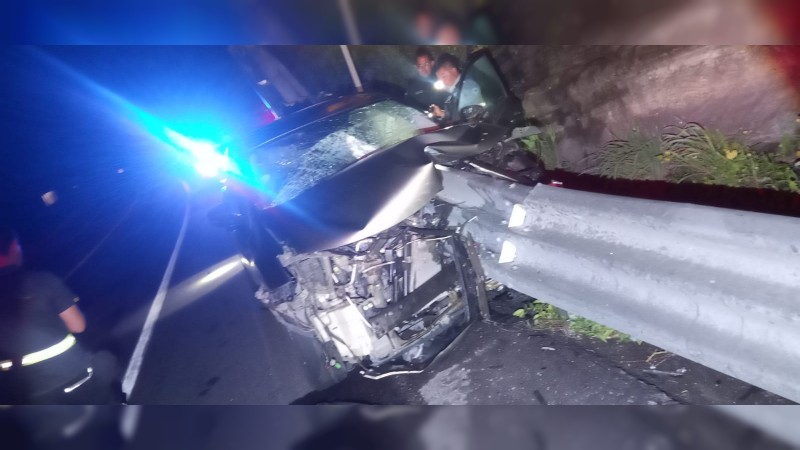 Deja un lesionado accidente en la Siglo XXI