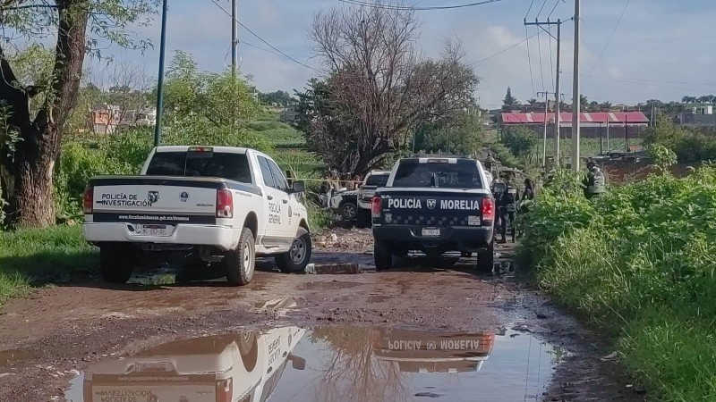 Hallan cadáver de hombre golpeado y con el rostro cubierto, en Morelia 