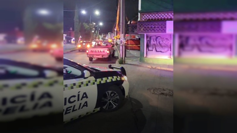 Morelia: balean a hombre, en Indeco