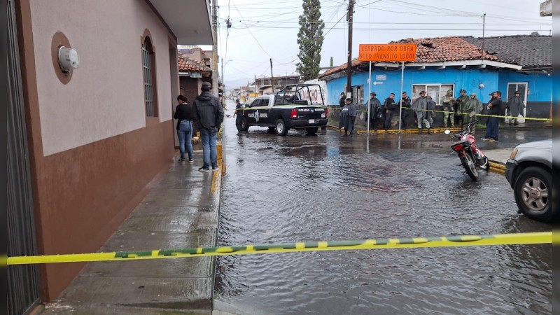 Identifican a hombres baleados, en Uruapan