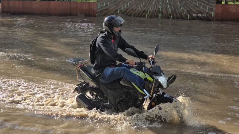 Reportan 7 colonias inundadas, tras lluvias en Morelia 