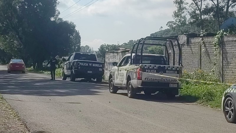 Tiran cuerpo con impactos de bala, en la Morelia-Chiquimitío