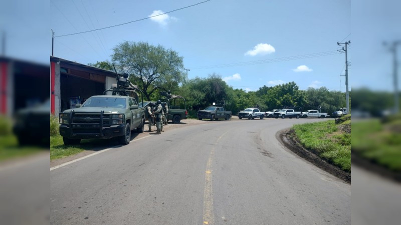 Despliegan a policías y militares, en Tierra Caliente 