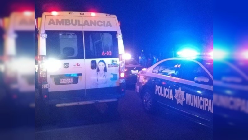 Tras intento de robo, balean a hombre, en Morelia 