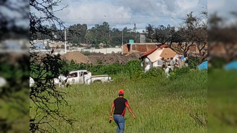 Ejecutan a 2 dentro de choza, en Tarímbaro 