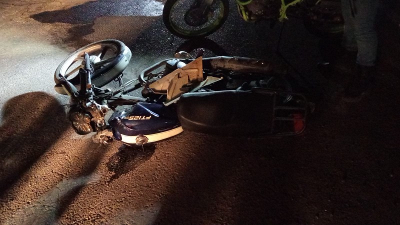 Dos accidentes en motocicleta, dejan 3 heridos, en Apatzingán  