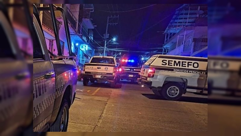 Un hombre fue asesinado frente a su casa, en Uruapan