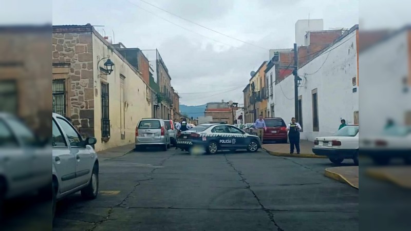 Atropellan a peatón, en el Centro de Morelia 