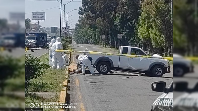 Muere adulto atropellado, en Morelia  