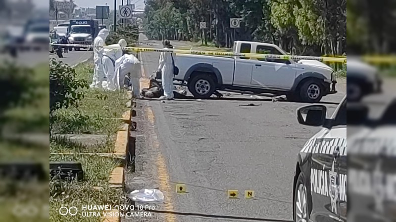 Muere adulto atropellado, en Morelia  