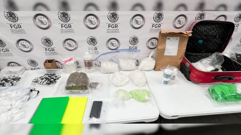 Tras cateo en inmueble de Morelia, aseguran 6 kilos de droga  