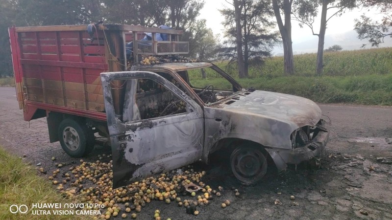 Fueron 9 autos los incendiados por sicarios, en la región Maravatío