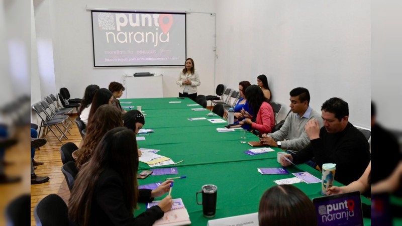 Capacita Congreso a personal para ser Punto Naranja 