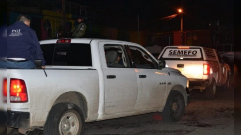 Ultiman a hombre a tiros, en Zinapécuaro 